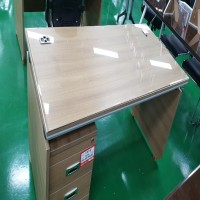 토스카 책상(로즈오크)-유리포함 W1400  /금액변동 문의