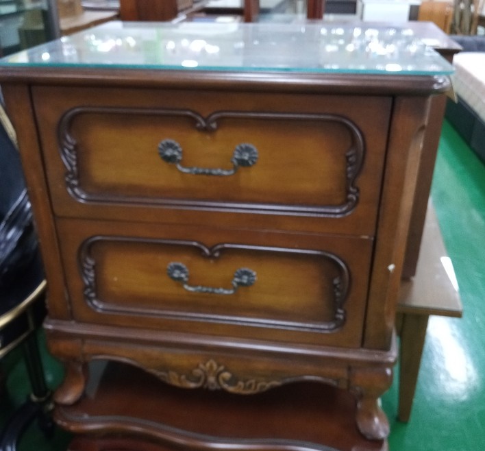 엔틱협탁 원목 - R061321