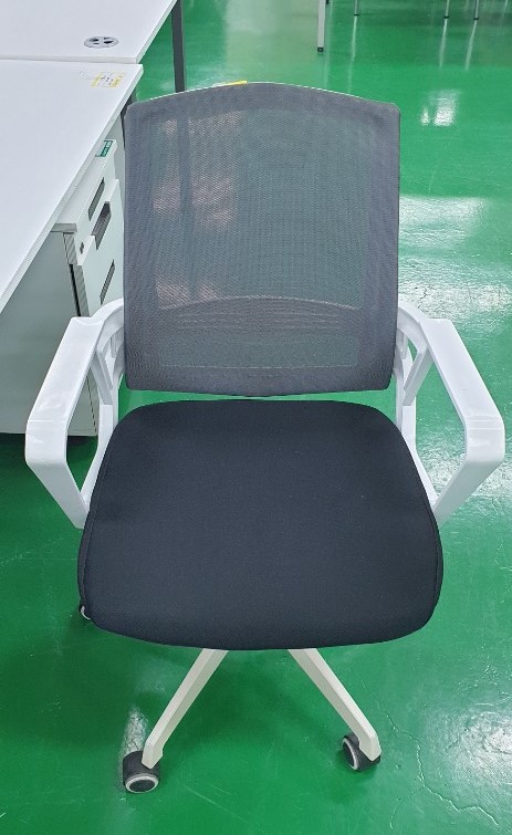 사무의자/그레이/프레임화이트