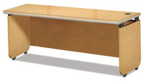 고급 탑 책상 / 월넛, 라이트월넛,망펄비치 (재고 전화문의)