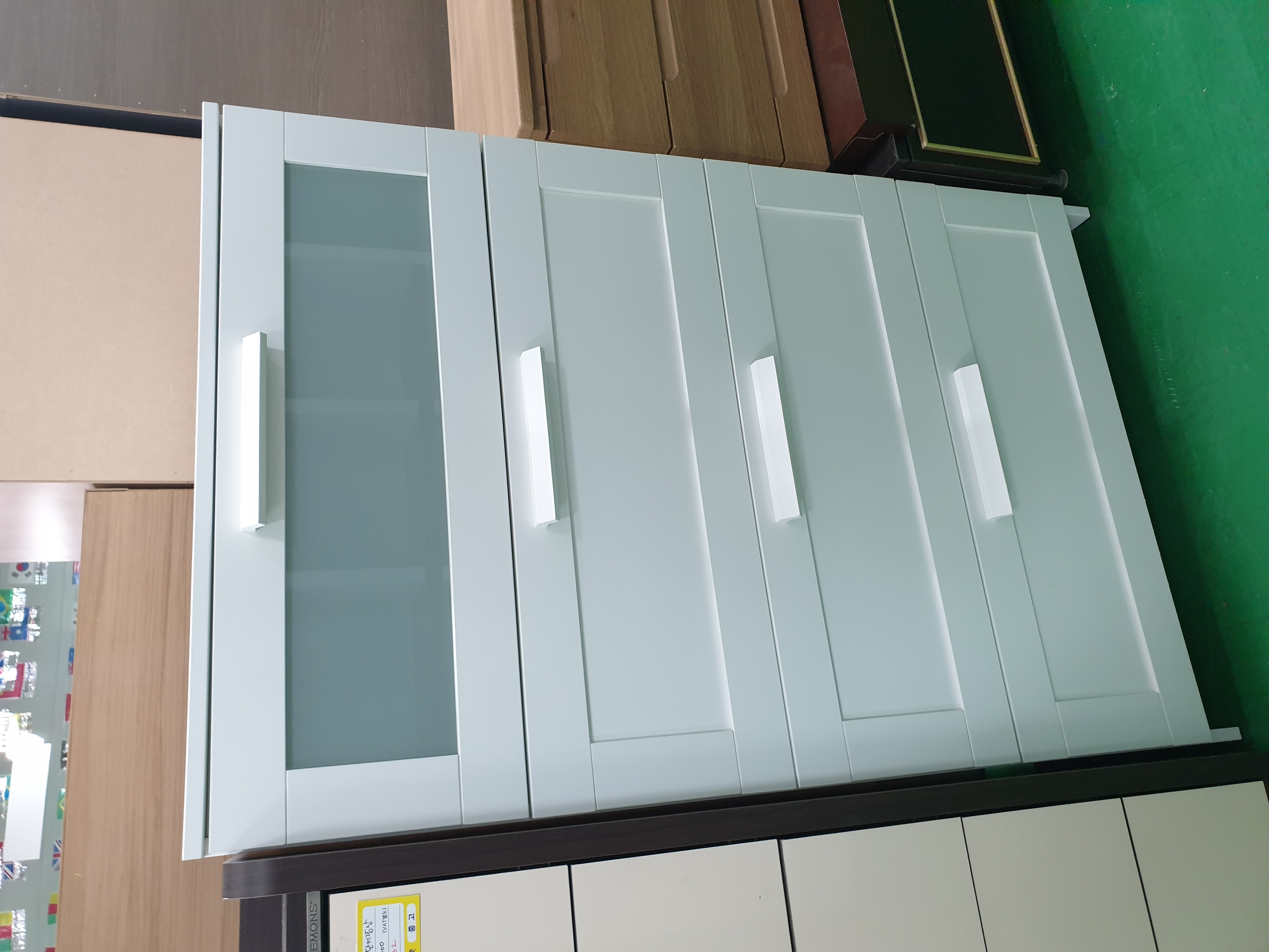 4단 화이트 서랍장 - 21110433